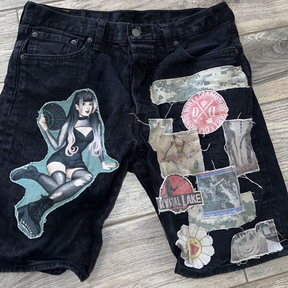 Custom 1/1 HellBound Shorts